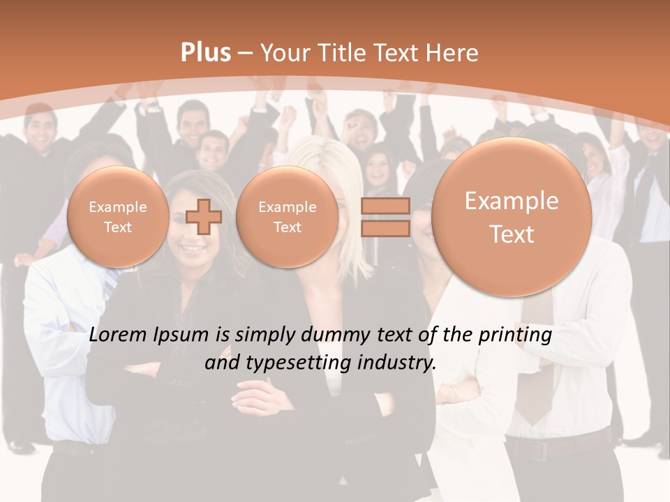 Colleagues Females Confidence PowerPoint Template