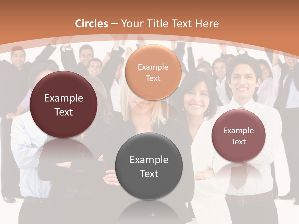 Colleagues Females Confidence PowerPoint Template