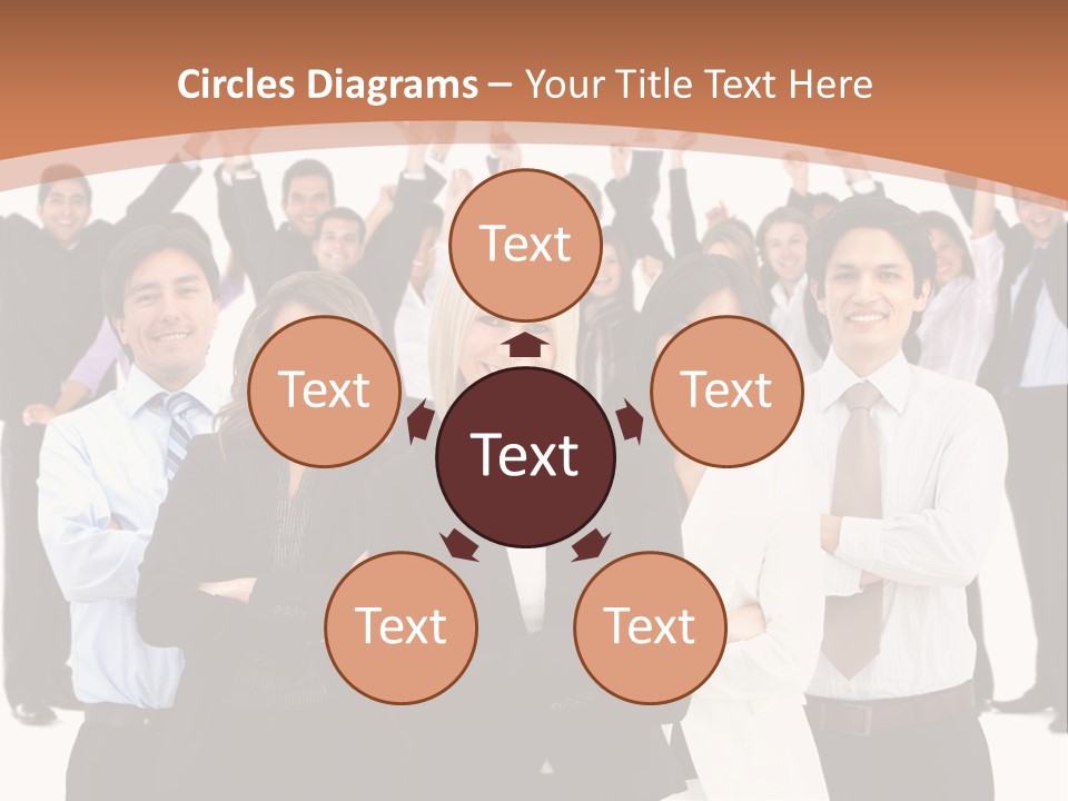 Colleagues Females Confidence PowerPoint Template