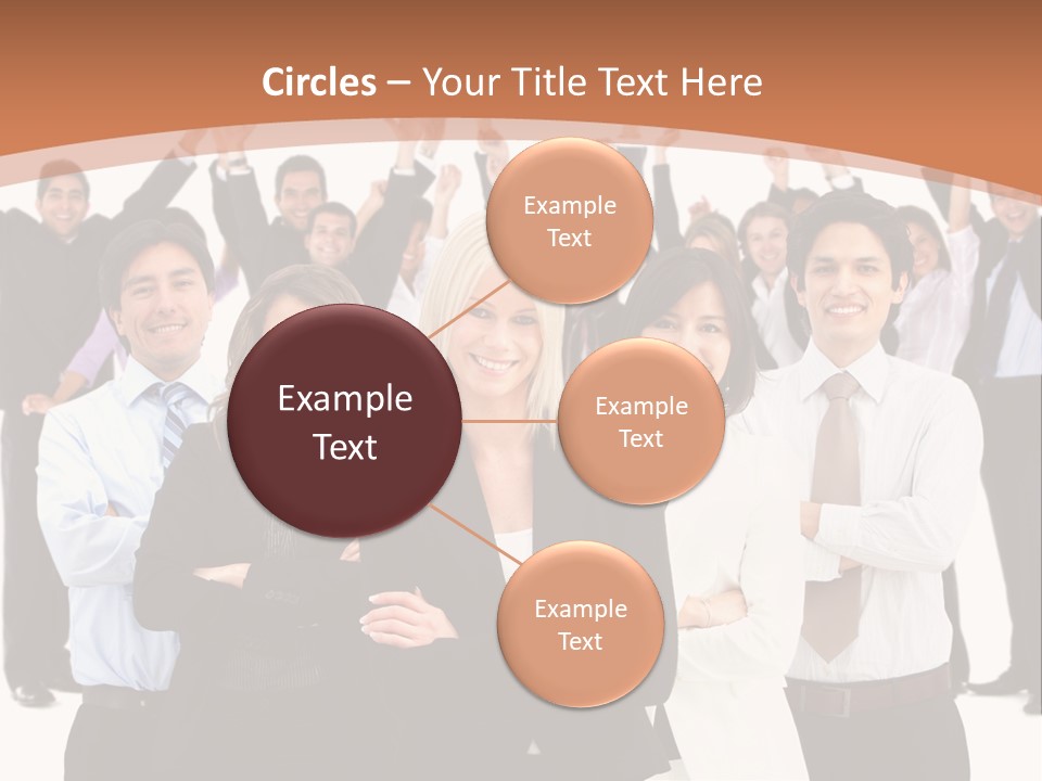 Colleagues Females Confidence PowerPoint Template