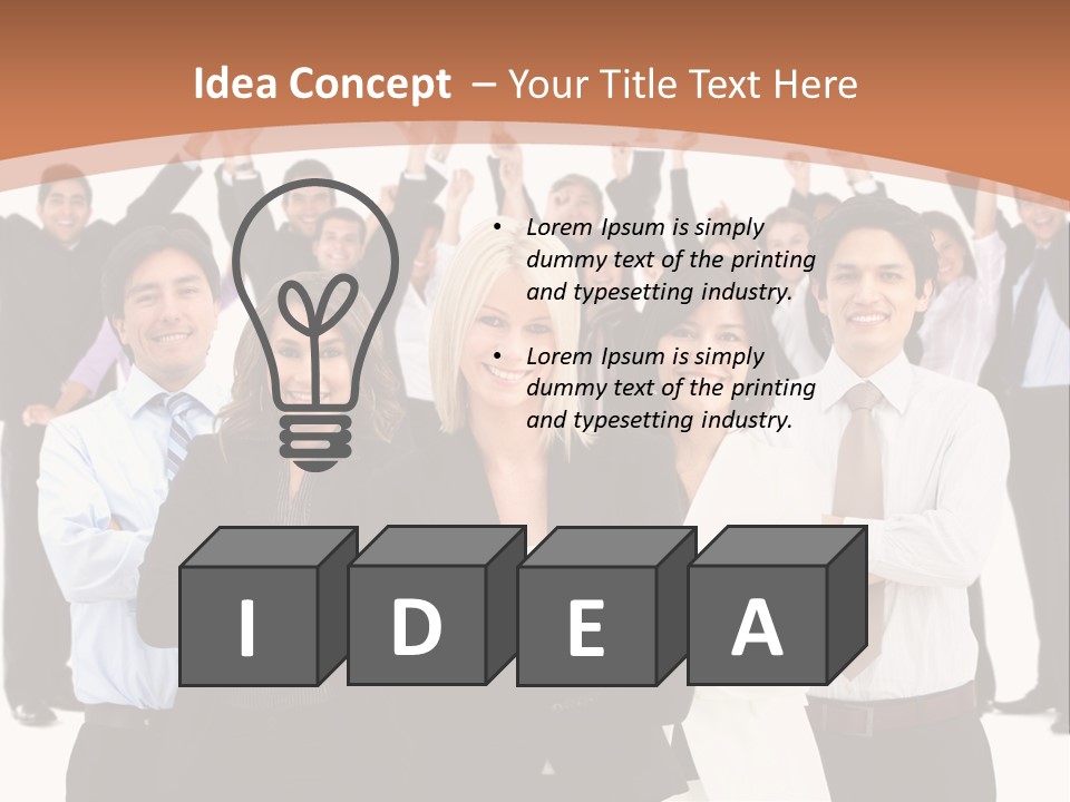 Colleagues Females Confidence PowerPoint Template