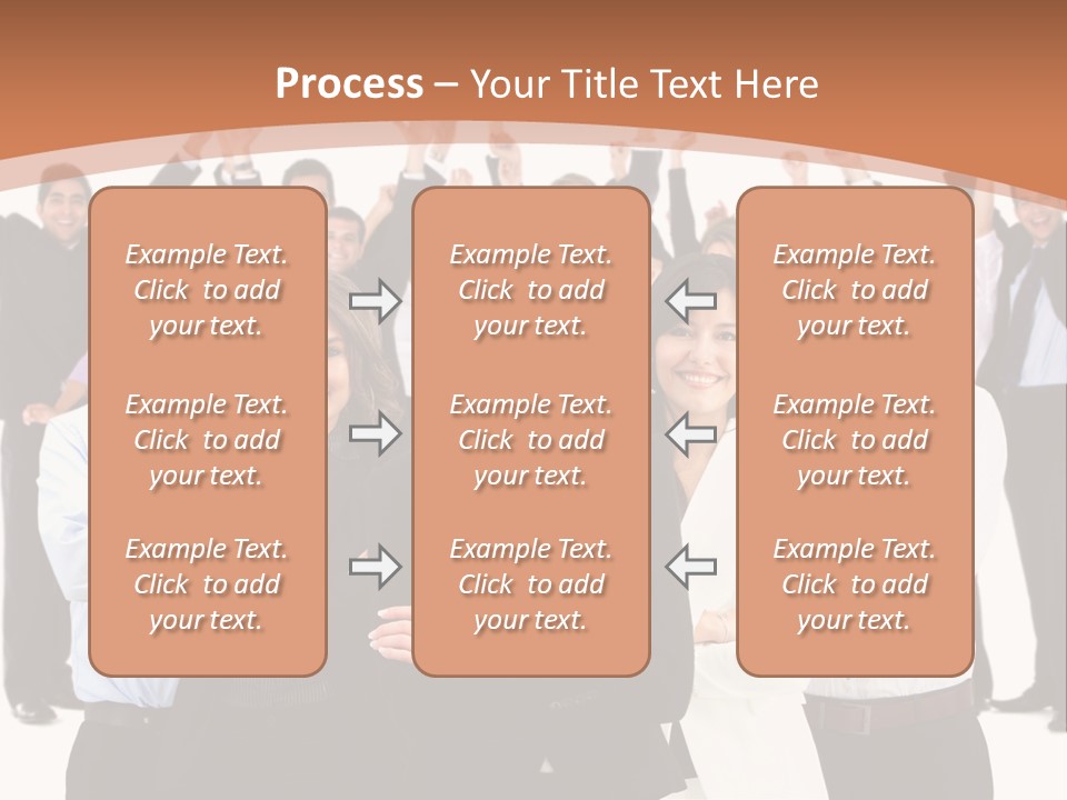 Colleagues Females Confidence PowerPoint Template