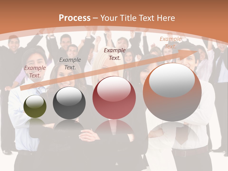 Colleagues Females Confidence PowerPoint Template