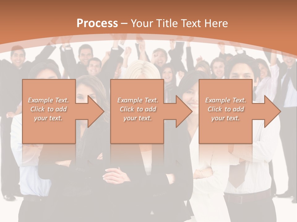 Colleagues Females Confidence PowerPoint Template