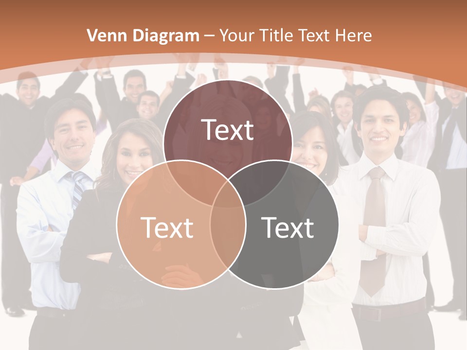 Colleagues Females Confidence PowerPoint Template