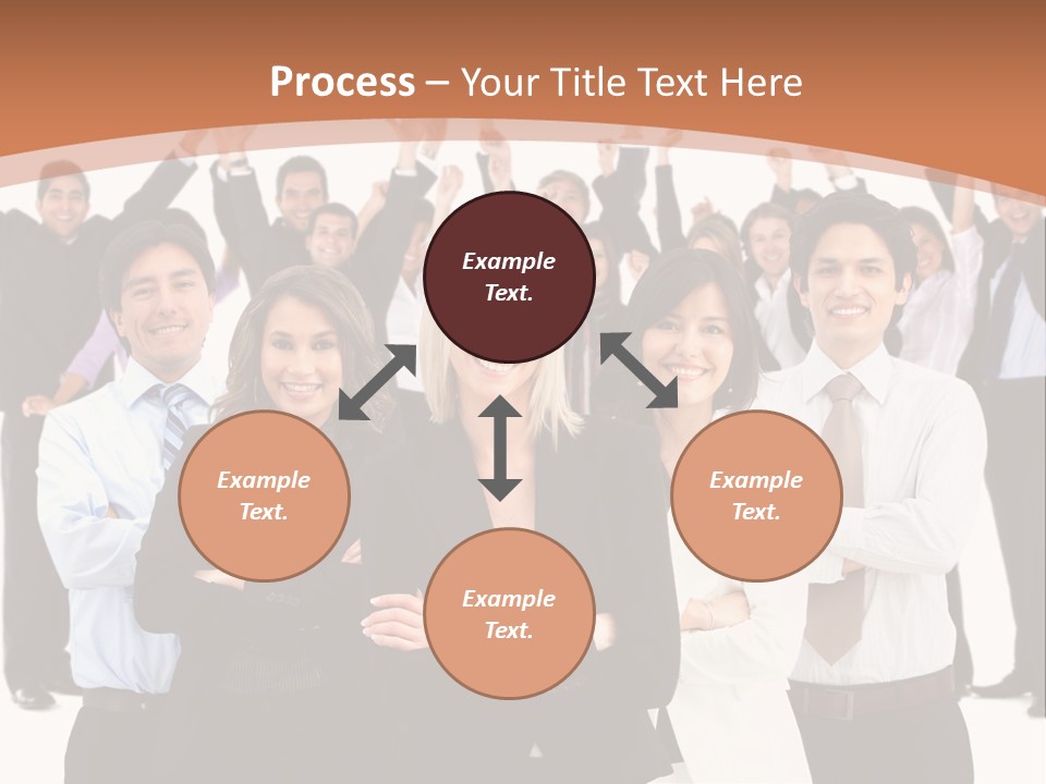 Colleagues Females Confidence PowerPoint Template