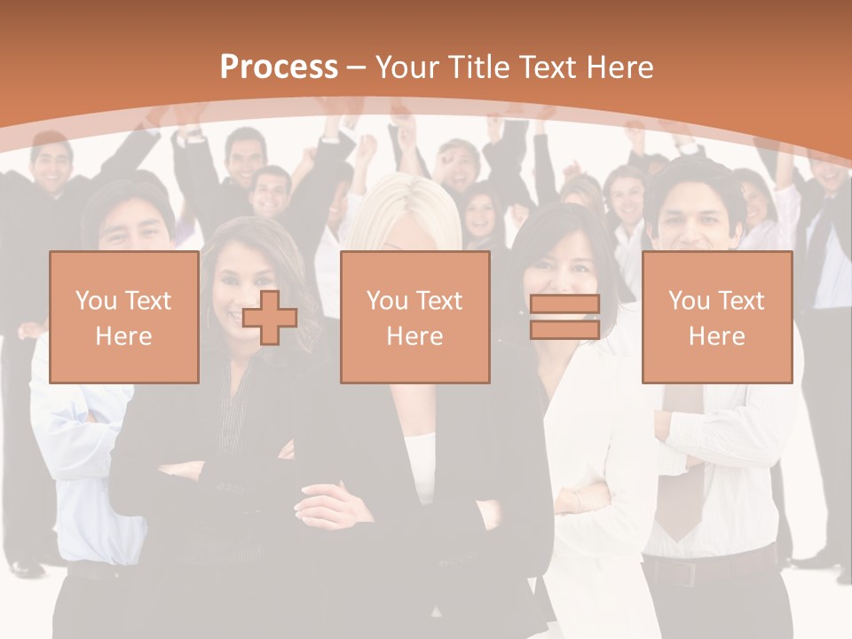 Colleagues Females Confidence PowerPoint Template