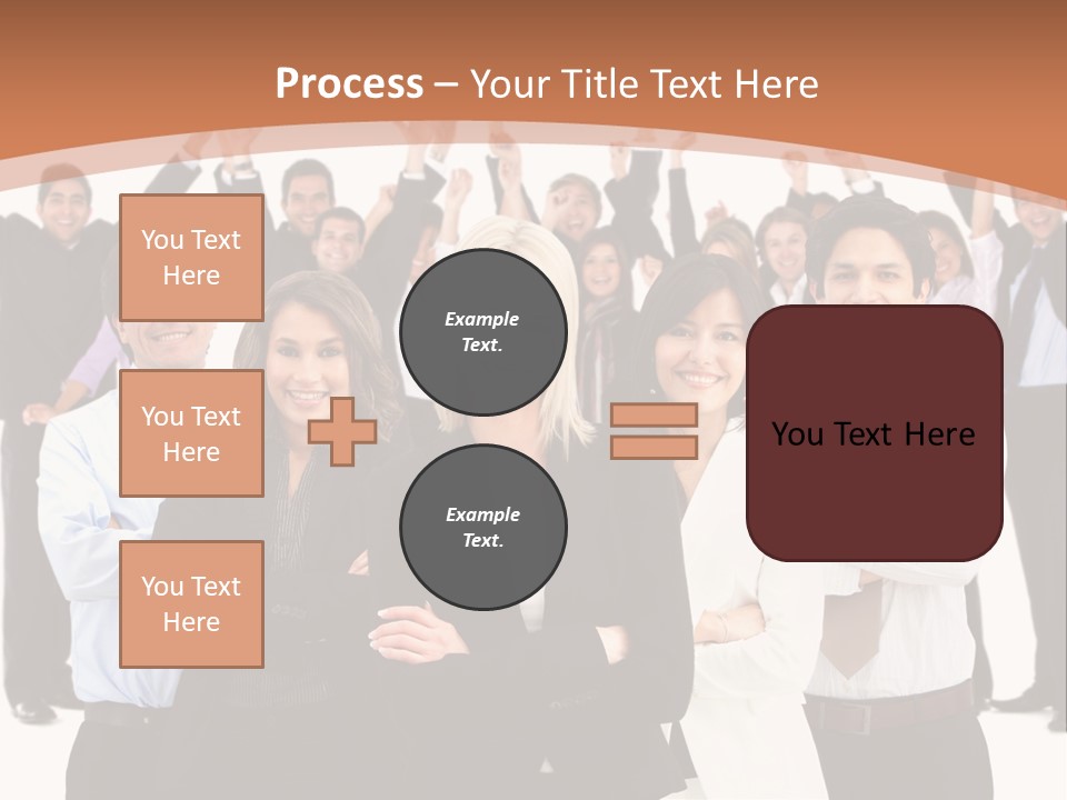 Colleagues Females Confidence PowerPoint Template