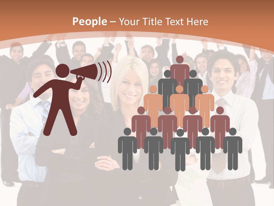 Colleagues Females Confidence PowerPoint Template