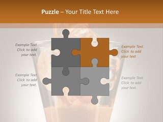 Spirit Restaurant Liquor Glass PowerPoint Template