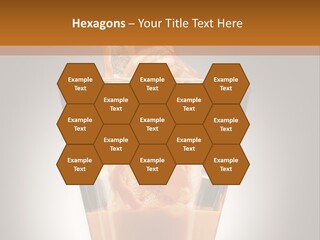 Spirit Restaurant Liquor Glass PowerPoint Template