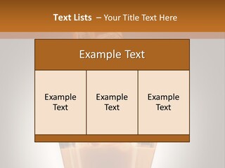 Spirit Restaurant Liquor Glass PowerPoint Template