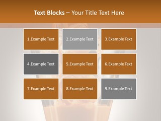 Spirit Restaurant Liquor Glass PowerPoint Template