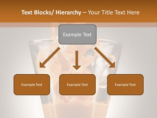 Spirit Restaurant Liquor Glass PowerPoint Template