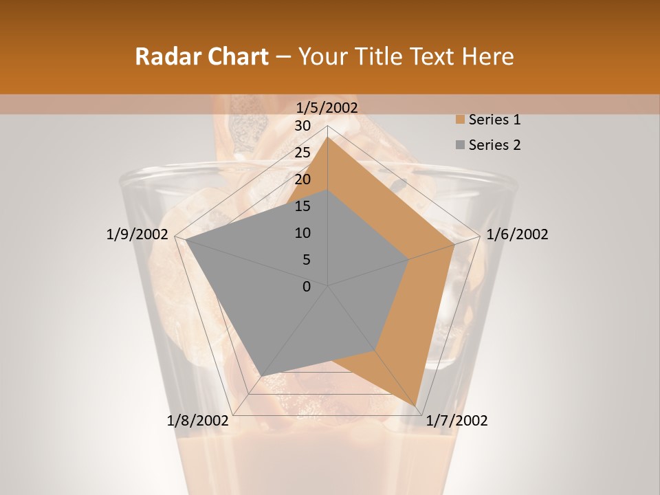 Spirit Restaurant Liquor Glass PowerPoint Template
