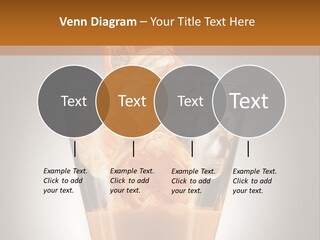 Spirit Restaurant Liquor Glass PowerPoint Template