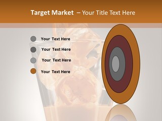 Spirit Restaurant Liquor Glass PowerPoint Template