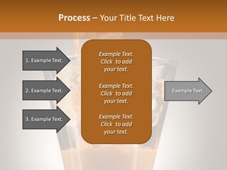 Spirit Restaurant Liquor Glass PowerPoint Template
