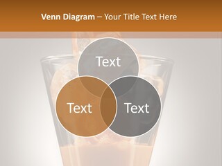 Spirit Restaurant Liquor Glass PowerPoint Template