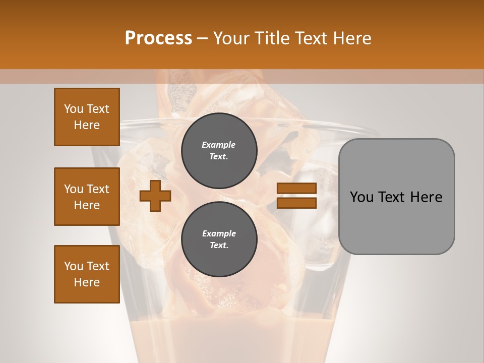 Spirit Restaurant Liquor Glass PowerPoint Template