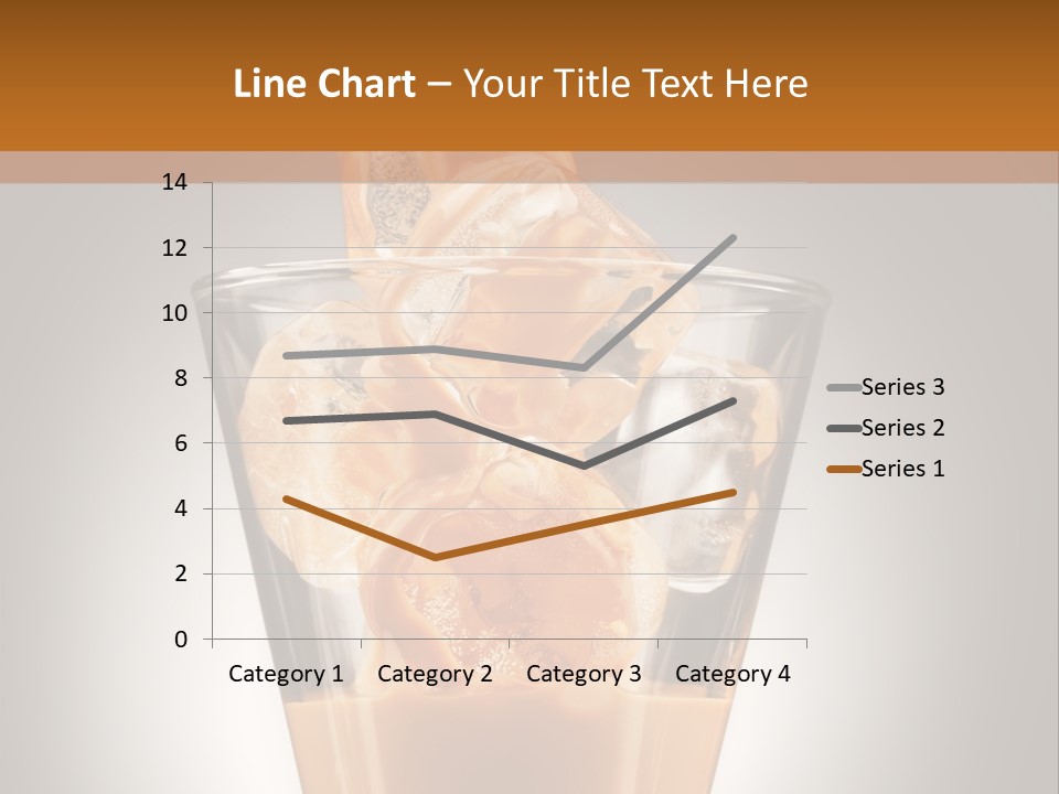 Spirit Restaurant Liquor Glass PowerPoint Template