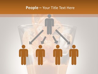 Spirit Restaurant Liquor Glass PowerPoint Template