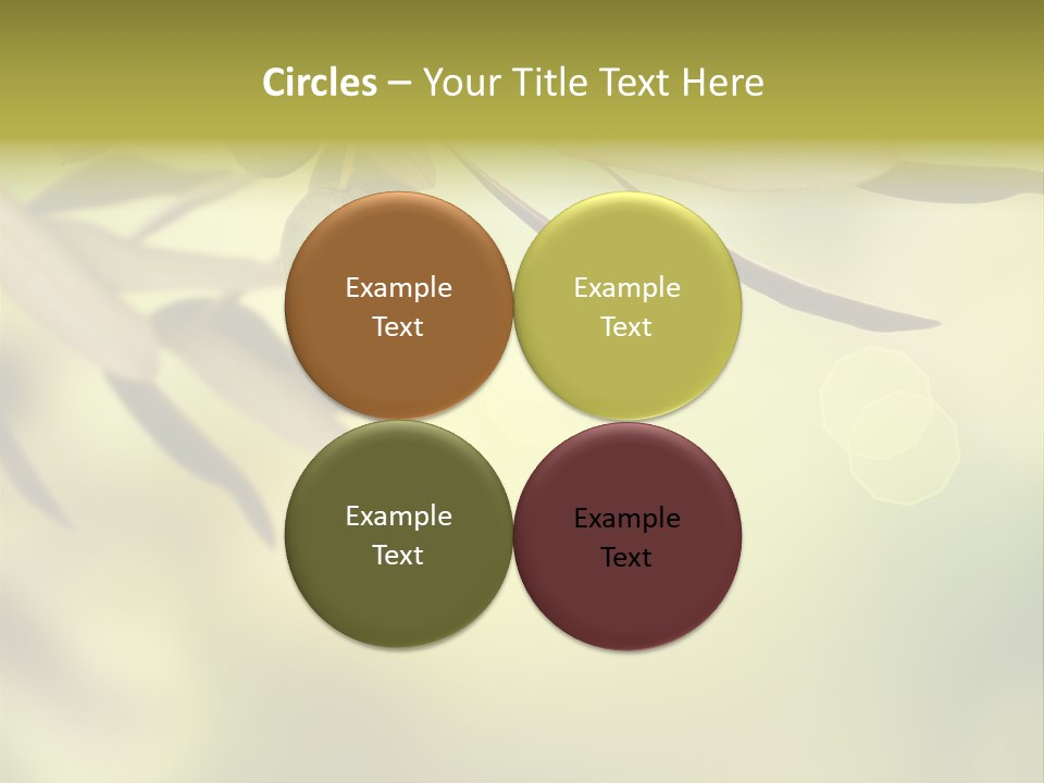 Diet Traditional Greece PowerPoint Template