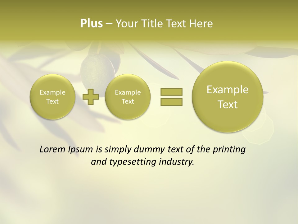 Diet Traditional Greece PowerPoint Template