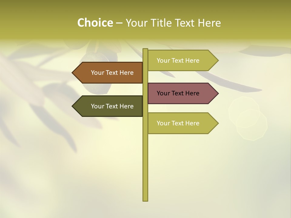 Diet Traditional Greece PowerPoint Template