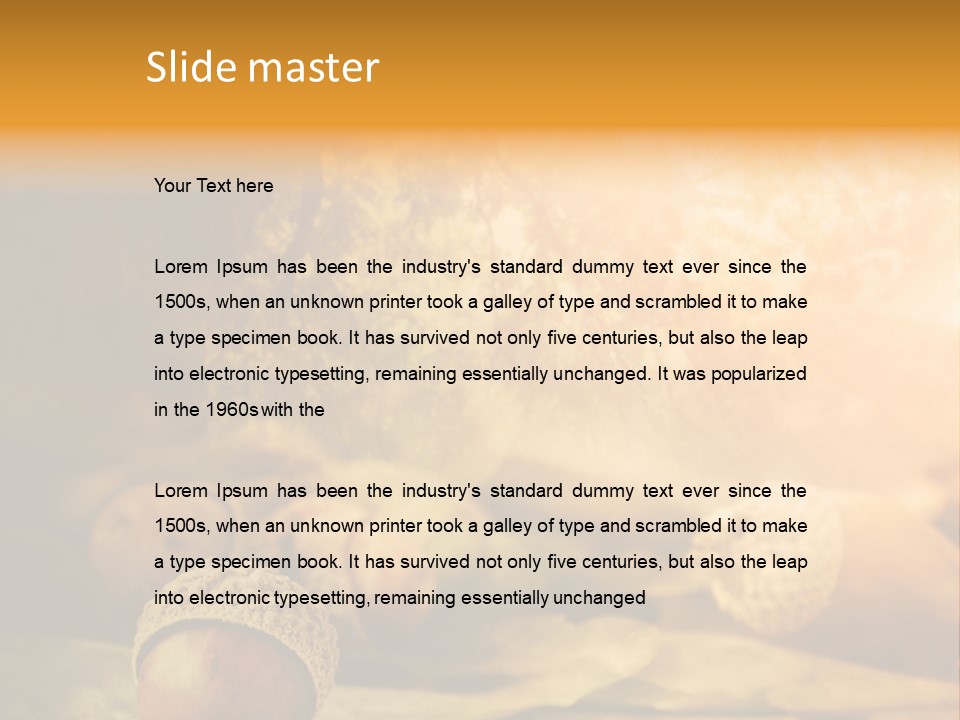 Creme Cream Brown PowerPoint Template