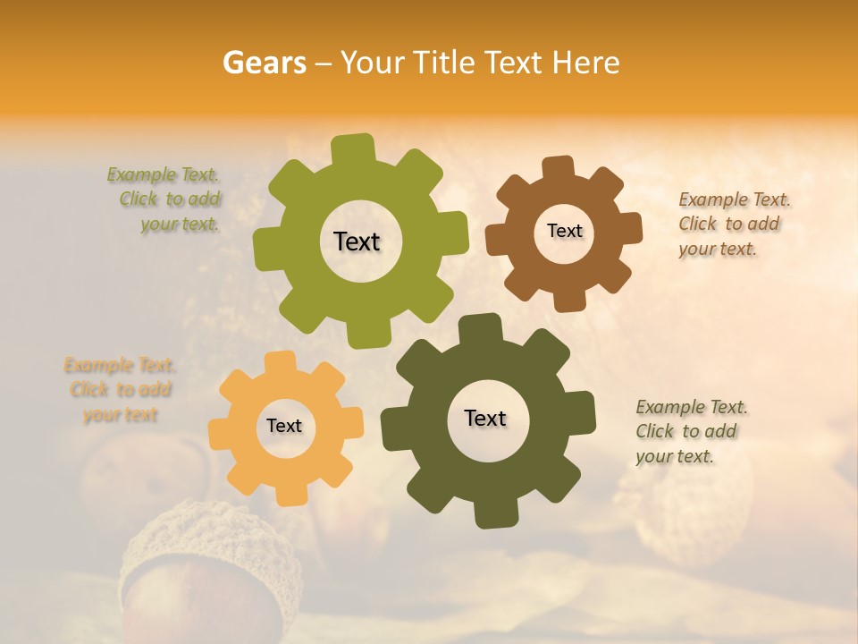 Creme Cream Brown PowerPoint Template
