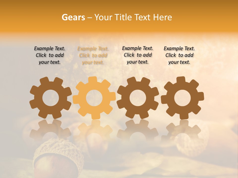 Creme Cream Brown PowerPoint Template