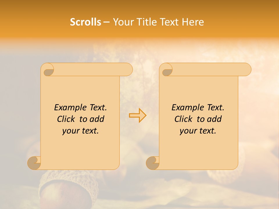 Creme Cream Brown PowerPoint Template