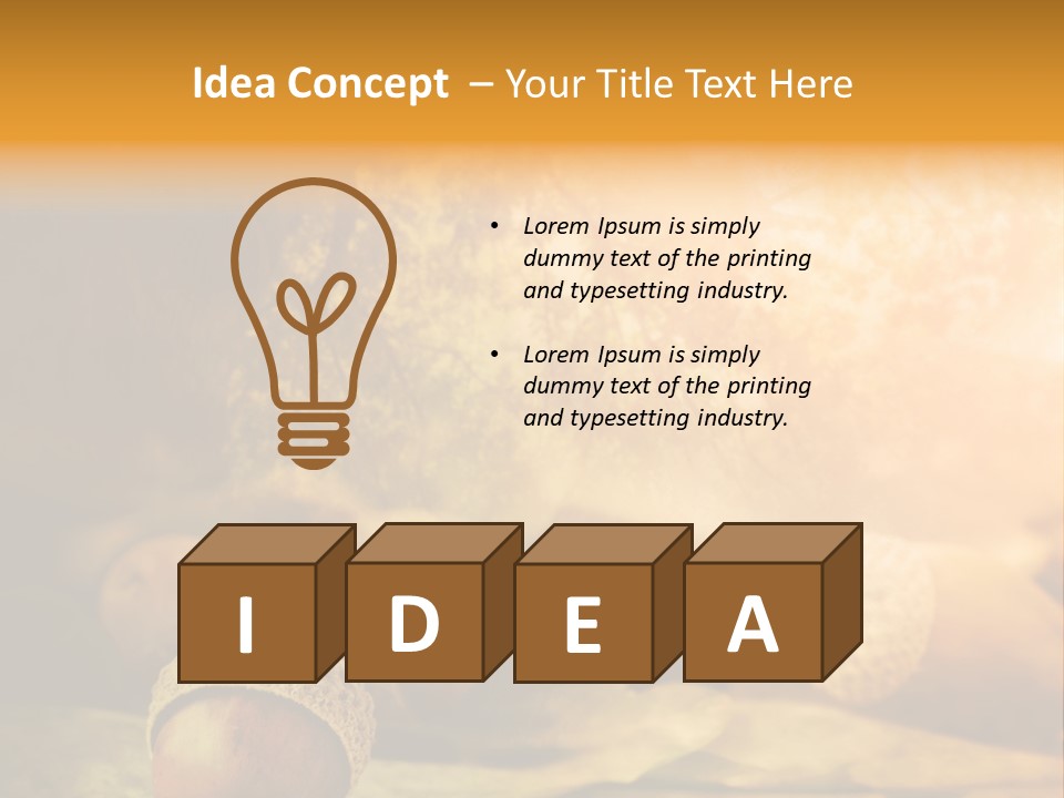 Creme Cream Brown PowerPoint Template