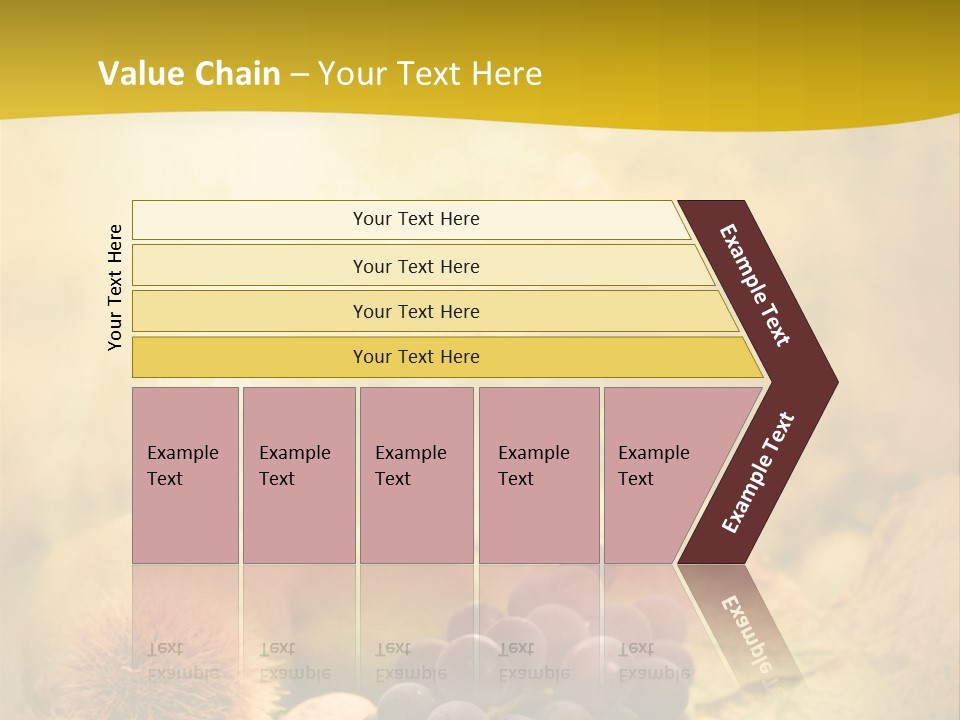 October Apple Natural PowerPoint Template