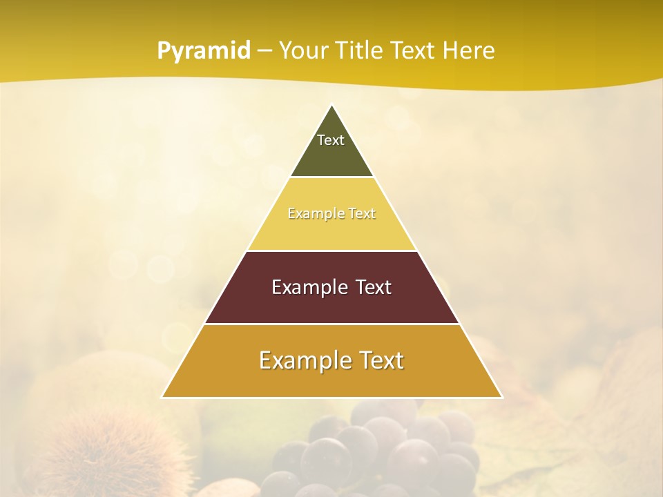 October Apple Natural PowerPoint Template