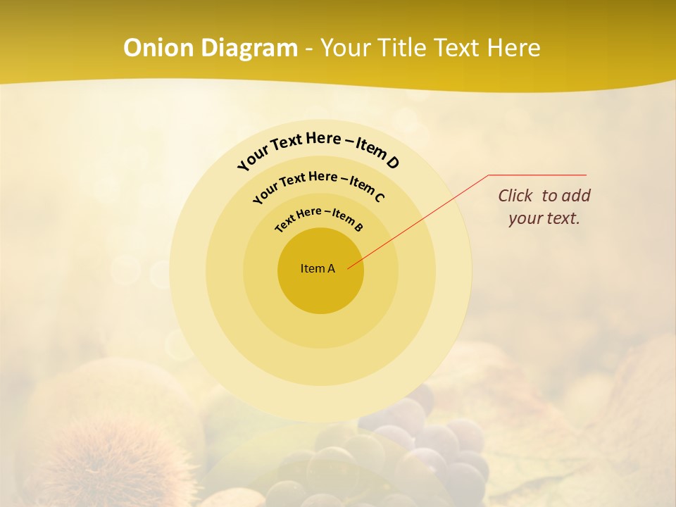 October Apple Natural PowerPoint Template