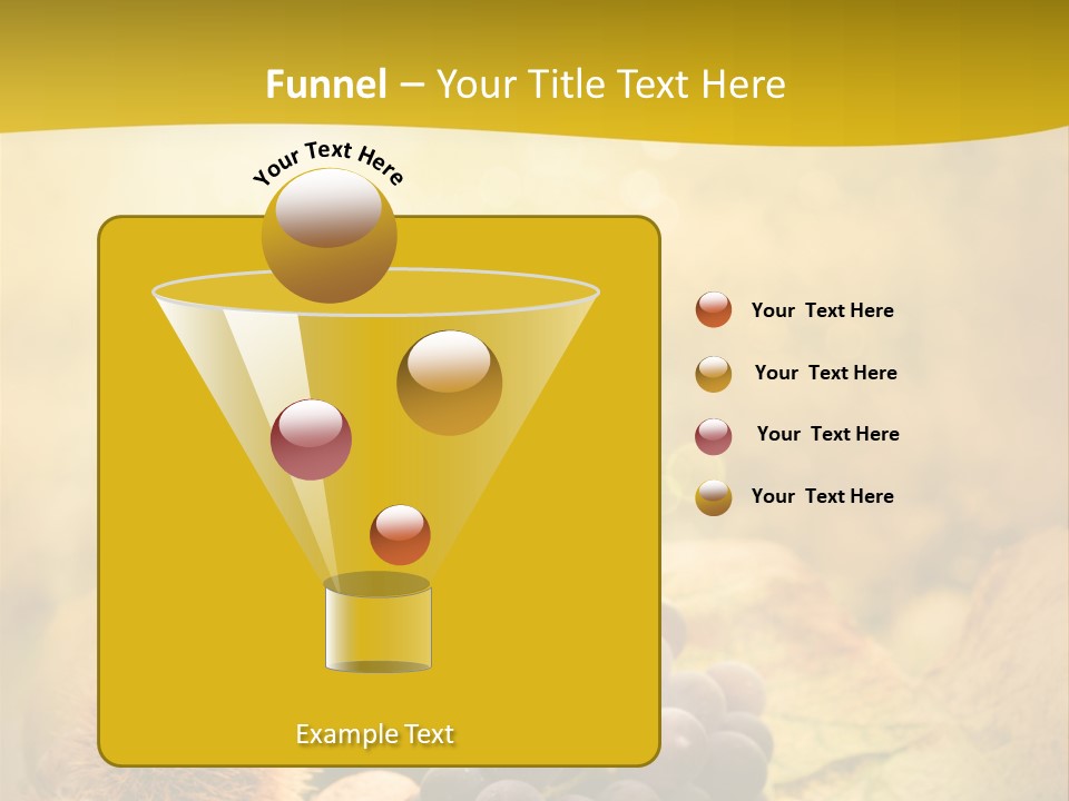 October Apple Natural PowerPoint Template
