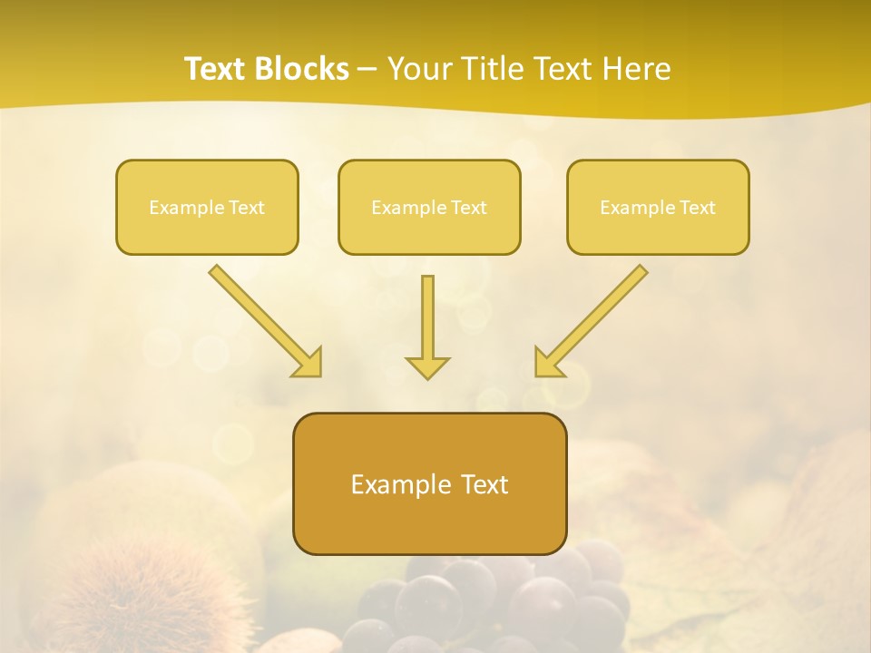 October Apple Natural PowerPoint Template