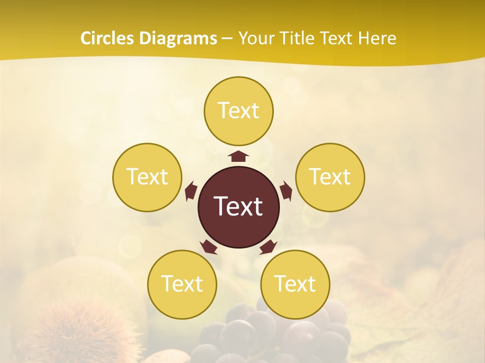 October Apple Natural PowerPoint Template