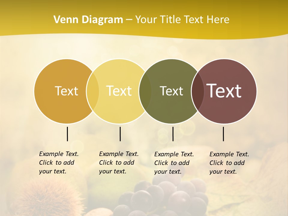 October Apple Natural PowerPoint Template