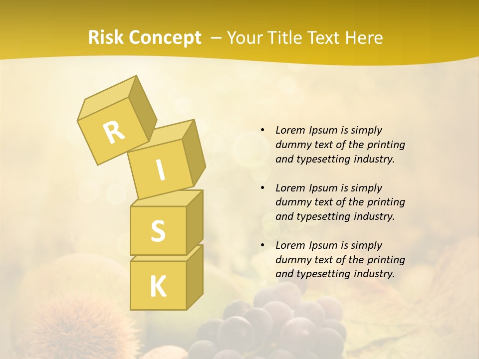 October Apple Natural PowerPoint Template