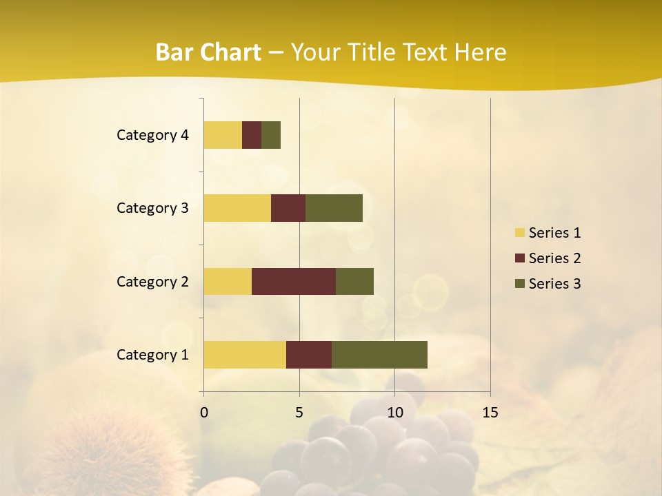 October Apple Natural PowerPoint Template