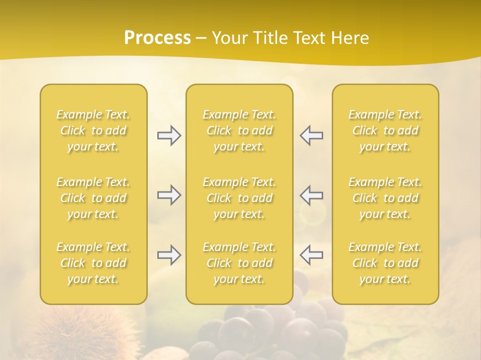 October Apple Natural PowerPoint Template