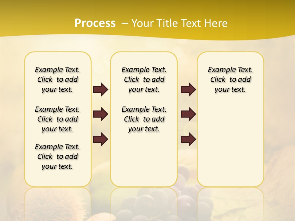 October Apple Natural PowerPoint Template