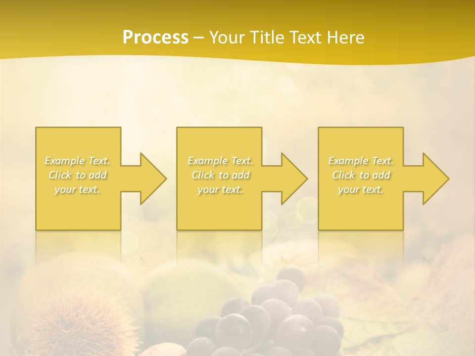 October Apple Natural PowerPoint Template