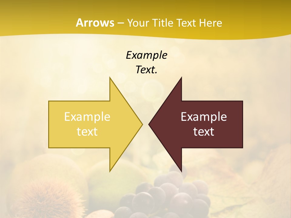 October Apple Natural PowerPoint Template