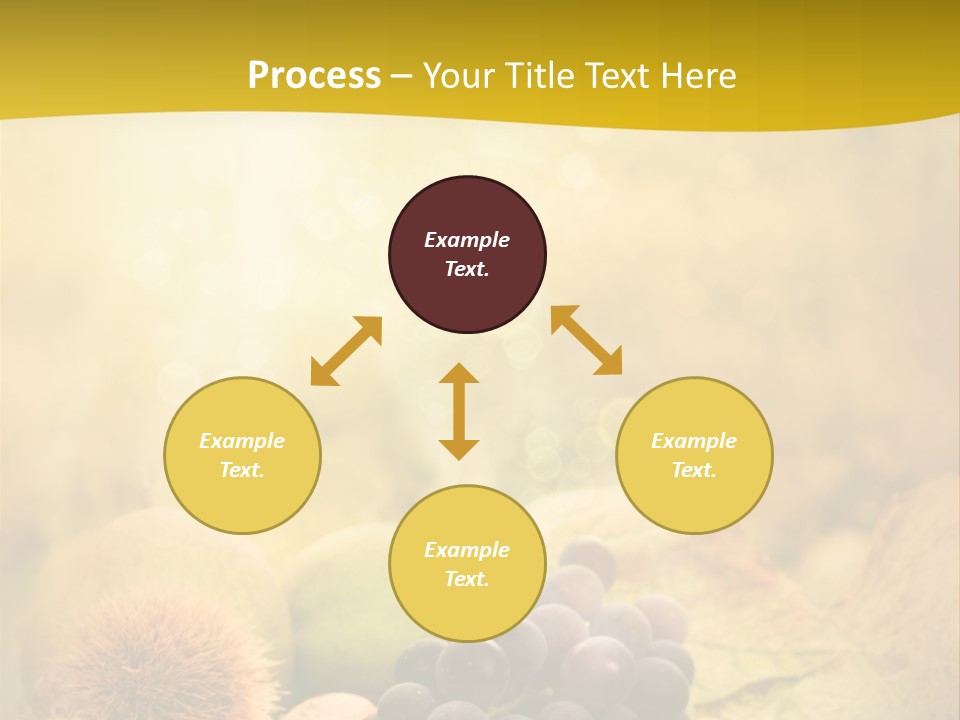 October Apple Natural PowerPoint Template