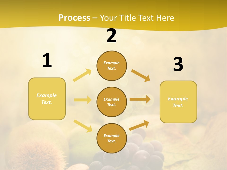 October Apple Natural PowerPoint Template