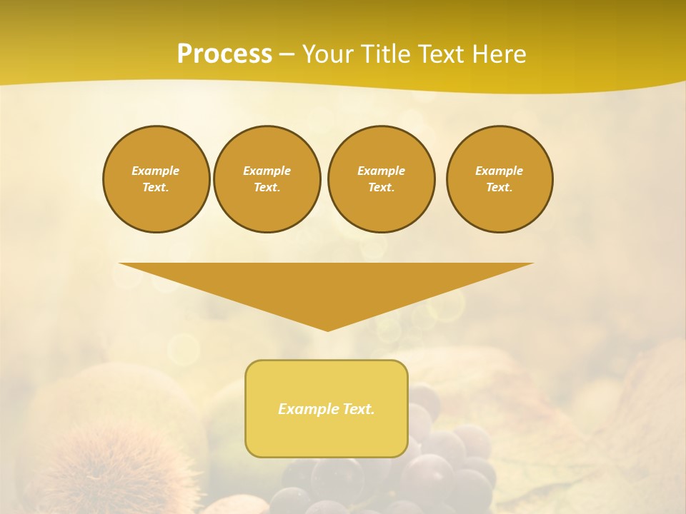 October Apple Natural PowerPoint Template